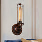 Frendorf | 1/2-Bulb Lineaire Kooi Wandlamp Industrieel Zwart/Roest Metaal Wandverlichtingsarmatuur voor Woonkamer