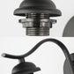 Frendorf | Mediterrane Dome Wandverlichting met Gebogen Arm Gekleurde Glazen 1 Licht Sconces in Wit/Helder