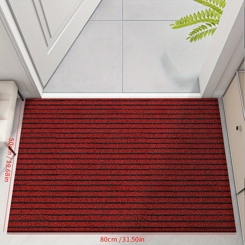 Frendorf | StripeShield Eingangsteppich – Effektive Schmutzaufnahme & Stilvolles Design
