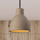 6.5"/8.5"/10.5" Dia Barn/Zylinder/Dom Zement Pendelleuchte Industrie 1 Licht Esszimmertisch Deckenleuchte mit verstellbarem Kabel in Grau
