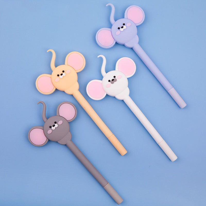 Frendorf | Big Ear Maus Gel Tintenstift - Lustiger und niedlicher Schreibstift mit Gel-Tinte - Sanft und bequem für das tägliche Schreiben - Perfekt für Studenten, Bürogebrauch und Geschenkideen