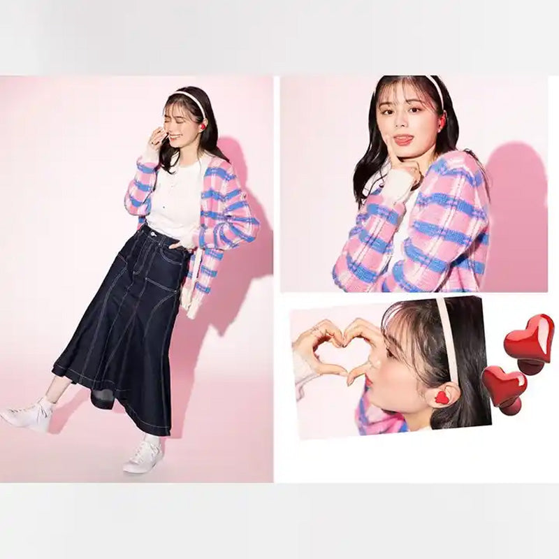 Frendorf | Bluetooth kabellose Kopfhörer herzförmige Ohrhörer