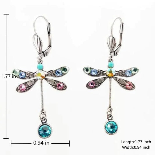 Frendorf | Elegante geschnitzte Libellen Ohrringe