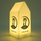 Moderne Art Deco Cabin Hardware PE LED Tischlampe für das Esszimmer