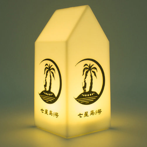 Moderne Art Deco Cabin Hardware PE LED Tischlampe für das Esszimmer