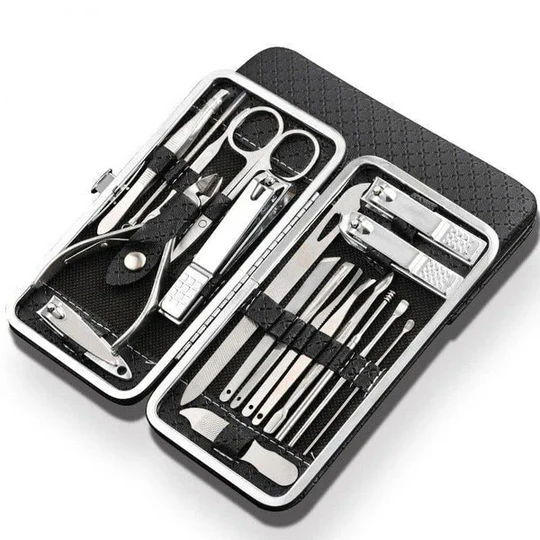 Frendorf | 19 in 1 Edelstahl Maniküre Set Nagelclip Kit