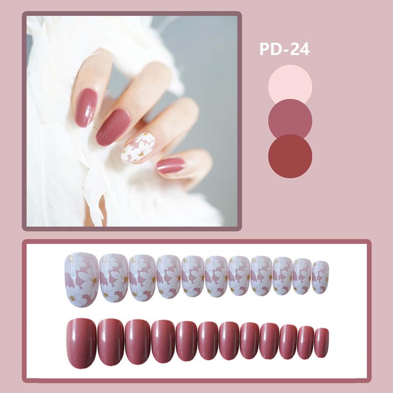 Frendorf | Vollabdeckende Fake Nail Tips (24 Stück)
