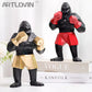 24cm kreative Boxkampf King Kong Skulptur Mode Gorilla Tiercharakter Figurine Orang-Utan Wohnkultur Schreibtischdekoration und Geschenk