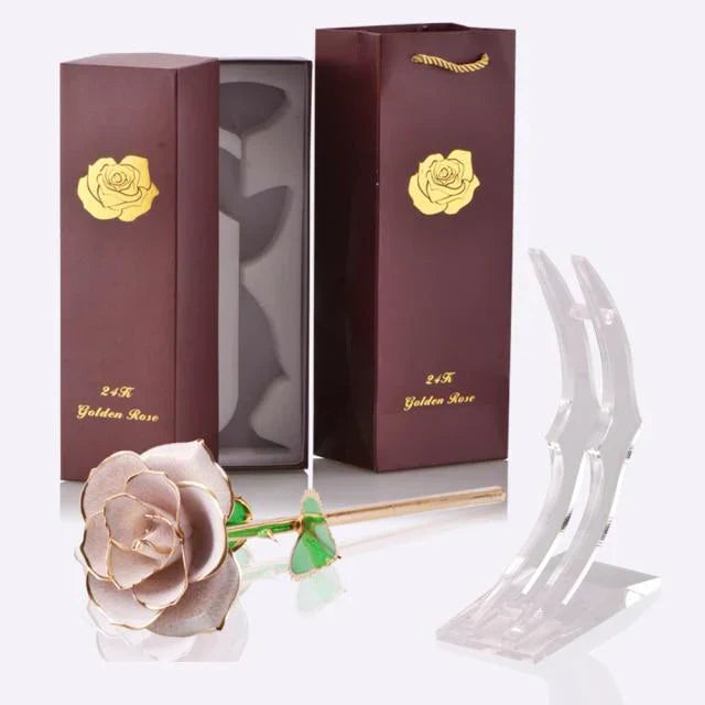 Frendorf | 24k Gold Getauchte Ewige Rose