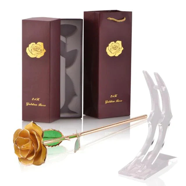 Frendorf | 24k Gold Getauchte Ewige Rose