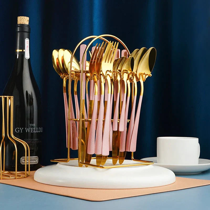 Frendorf | 24-teiliges Luxus-Edelstahl Besteckset