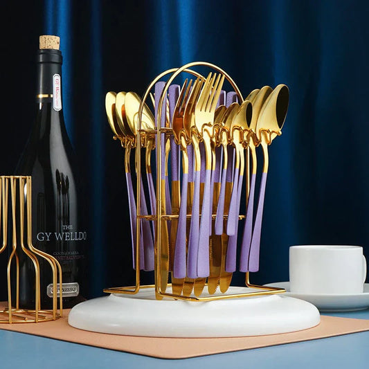 Frendorf | 24-teiliges Luxus-Edelstahl Besteckset