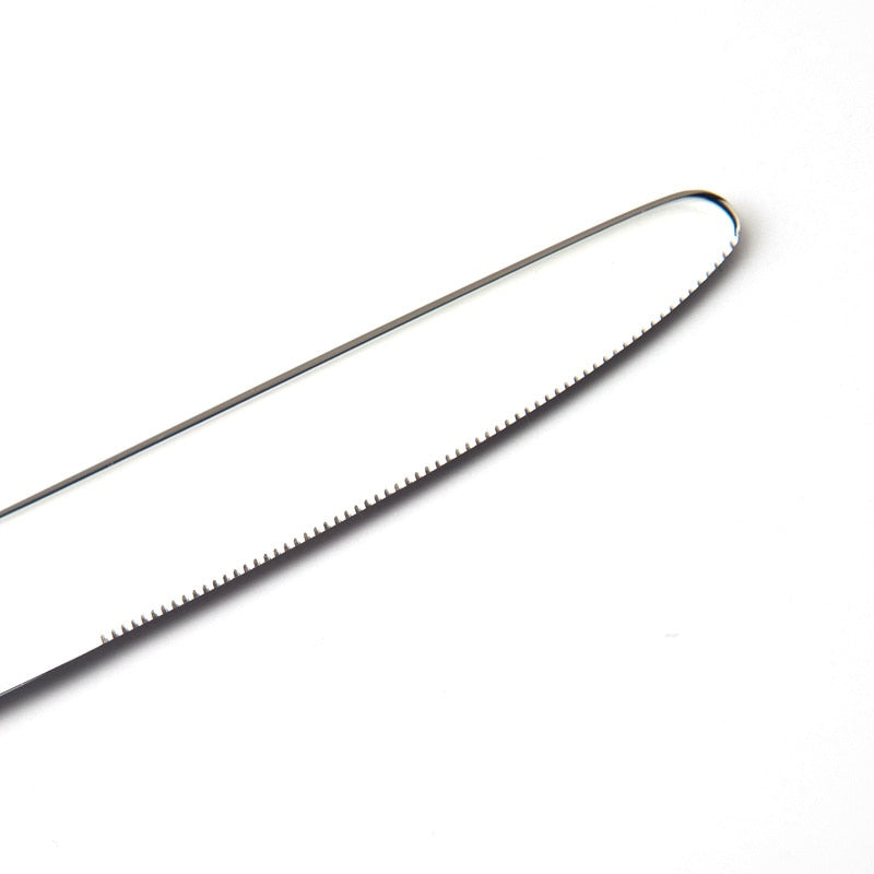 Frendorf | 24-teiliges Geschirr Dinner Set Geschirr Set Besteck Edelstahl Set