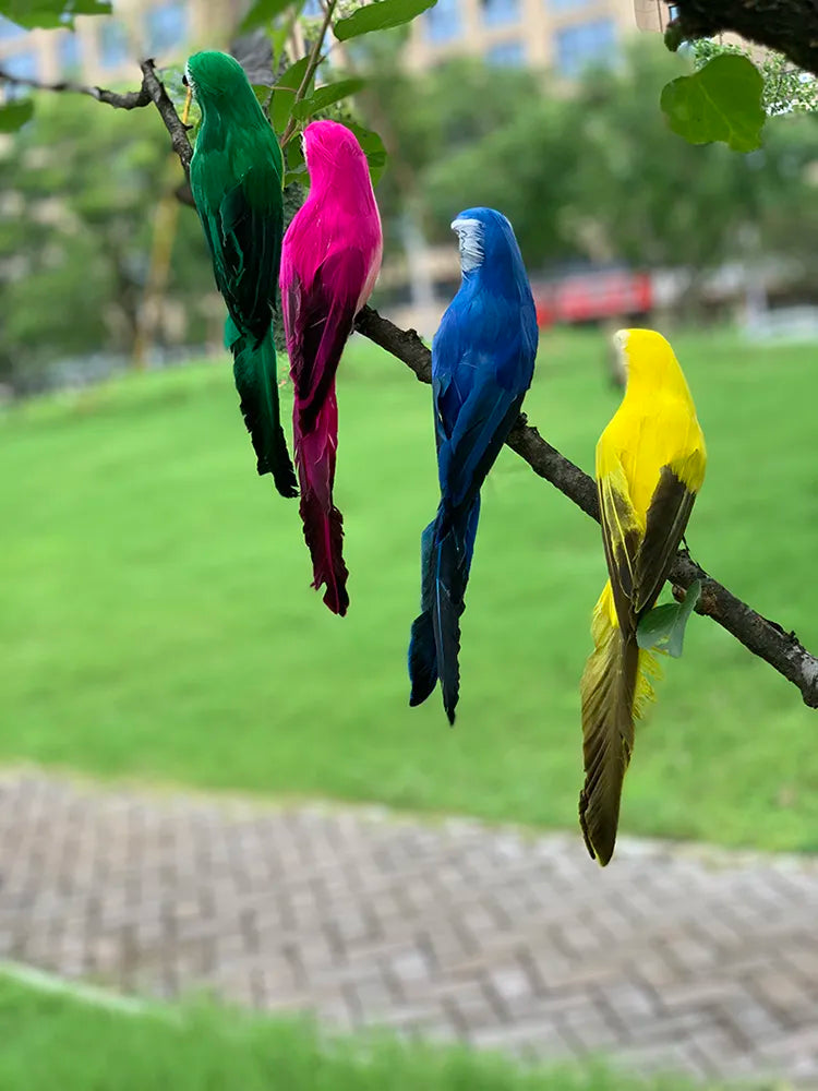 Papagei Garten Dekoration