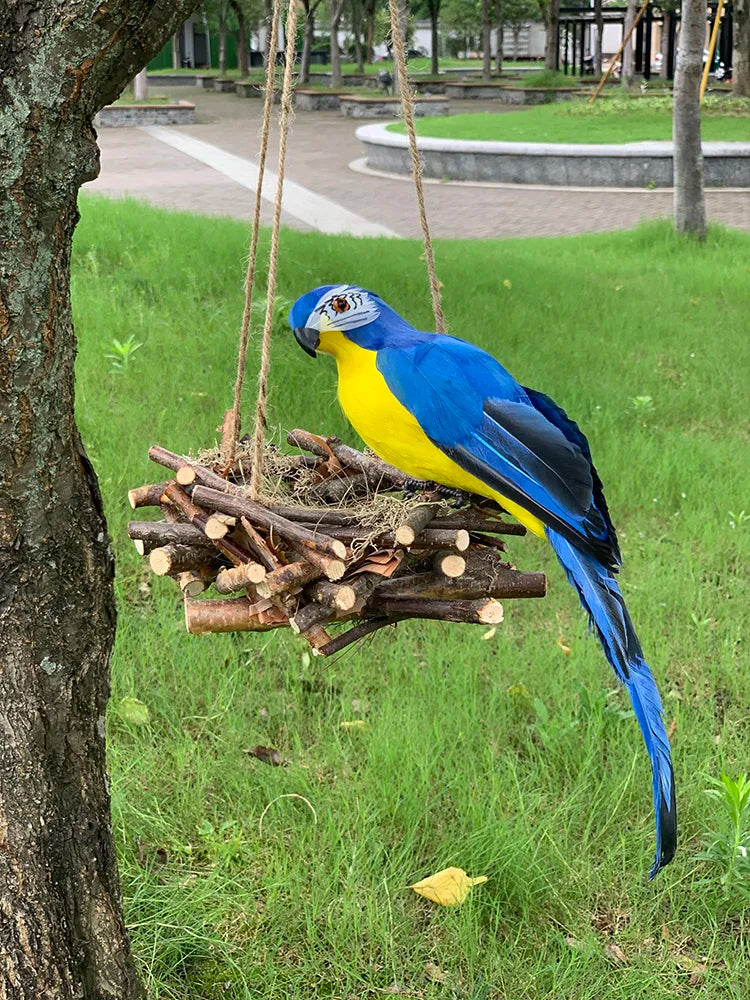 Papagei Garten Dekoration