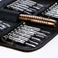 Frendorf | 25-teiliges Set: Präzisionswerkzeug-Reparaturset mit Ledertasche