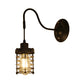 Frendorf | Metalen Cilinder/Hexagonaal Geëngageerde Wandlamp Boerderij 1 Lamp Restaurant Wandmontage Armatuur in Zwart