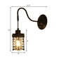 Frendorf | Metalen Cilinder/Hexagonaal Geëngageerde Wandlamp Boerderij 1 Lamp Restaurant Wandmontage Armatuur in Zwart
