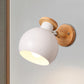 Frendorf | Draai-bare Metaal-sferische Wandlamp Kleuterklas 1 Licht Macaron Wandlamp