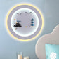 Frendorf | Maritime Stijlvolle Cirkel Wandlamp met Zee Acryl LED Wandlamp in Wit voor Kinderkamer