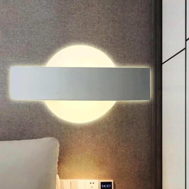 Frendorf | Woonkamer Slim Paneel Wandlamp Acryl Modern Stijl Wit LED Wandlamp