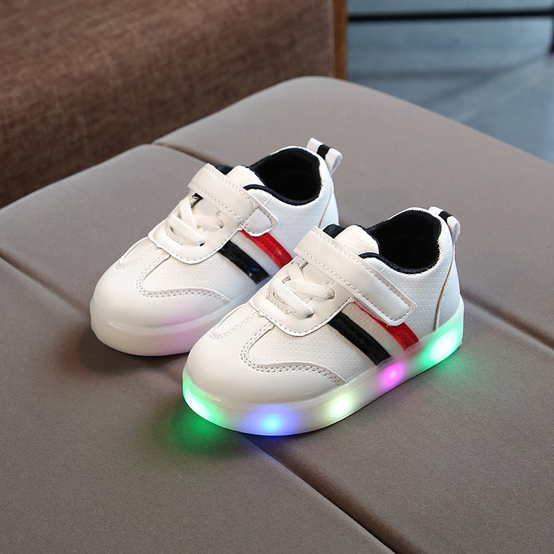 LED Kinder Sneaker mit flexibler Sohle