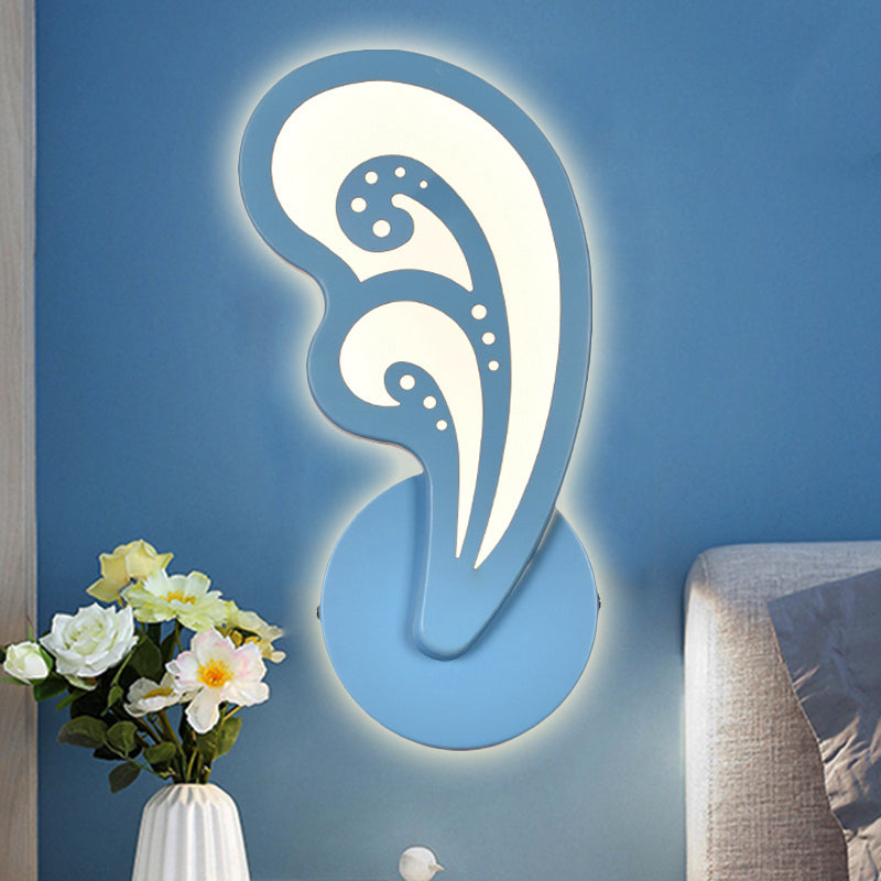 Frendorf | Kinderzimmer Treppen Wandlicht Acryl Metall Cartoons Wandlampe mit Bonbonfarbe