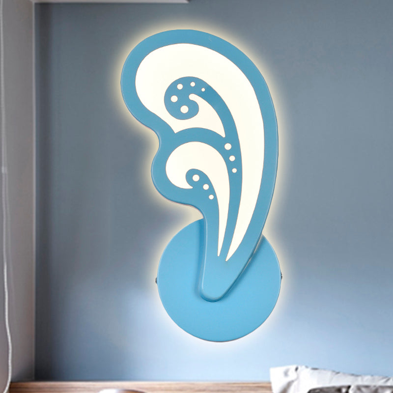 Frendorf | Kinderzimmer Treppen Wandlicht Acryl Metall Cartoons Wandlampe mit Bonbonfarbe
