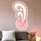 Frendorf | Kinderzimmer Treppen Wandlicht Acryl Metall Cartoons Wandlampe mit Bonbonfarbe