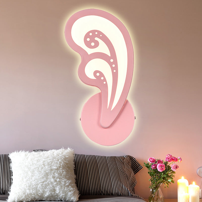 Frendorf | Kinderzimmer Treppen Wandlicht Acryl Metall Cartoons Wandlampe mit Bonbonfarbe