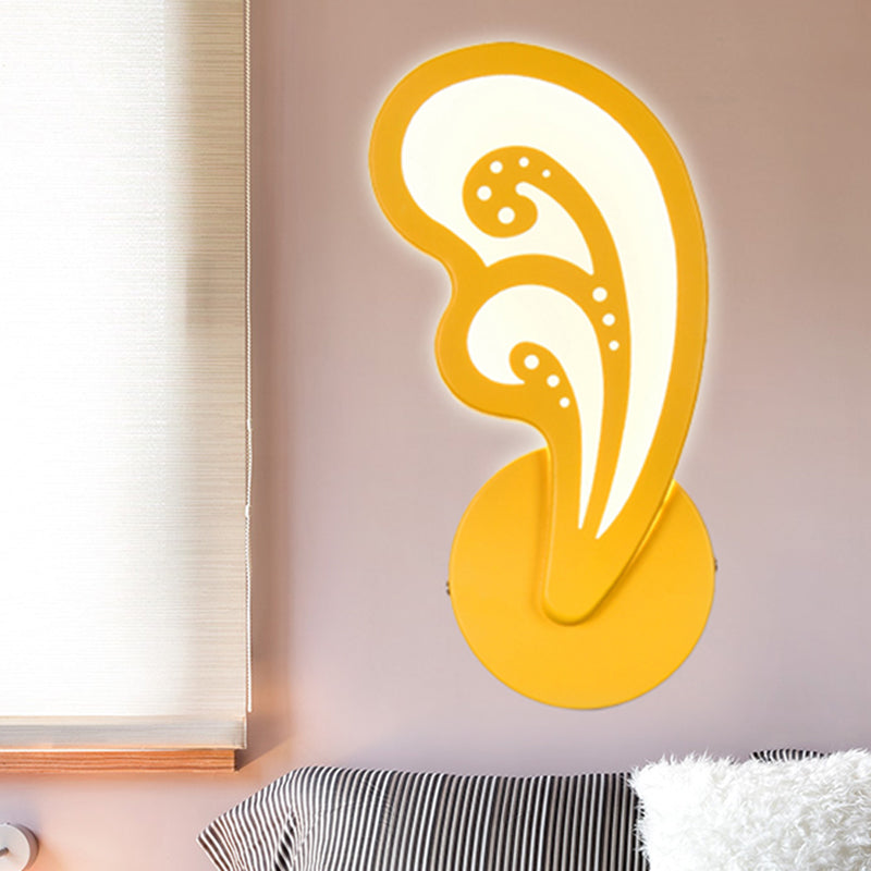 Frendorf | Kinderzimmer Treppen Wandlicht Acryl Metall Cartoons Wandlampe mit Bonbonfarbe