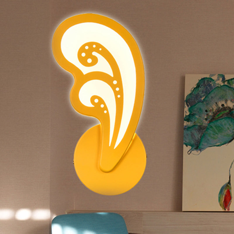Frendorf | Kinderzimmer Treppen Wandlicht Acryl Metall Cartoons Wandlampe mit Bonbonfarbe
