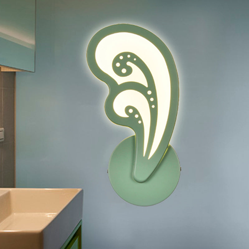 Frendorf | Kinderzimmer Treppen Wandlicht Acryl Metall Cartoons Wandlampe mit Bonbonfarbe