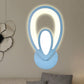Frendorf | Kinderzimmer Treppen Wandlicht Acryl Metall Cartoons Wandlampe mit Bonbonfarbe