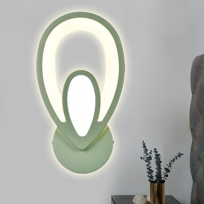 Frendorf | Kinderzimmer Treppen Wandlicht Acryl Metall Cartoons Wandlampe mit Bonbonfarbe