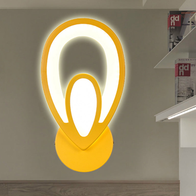 Frendorf | Kinderzimmer Treppen Wandlicht Acryl Metall Cartoons Wandlampe mit Bonbonfarbe