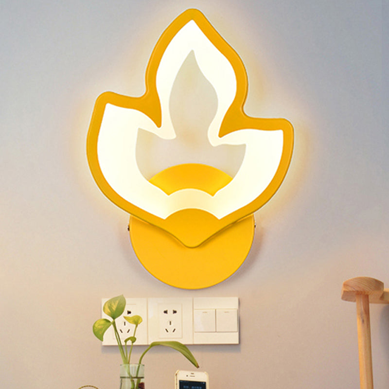 Frendorf | Kinderzimmer Treppen Wandlicht Acryl Metall Cartoons Wandlampe mit Bonbonfarbe