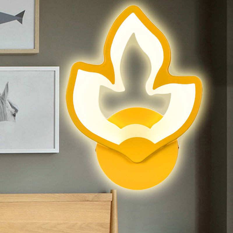Frendorf | Kinderzimmer Treppen Wandlicht Acryl Metall Cartoons Wandlampe mit Bonbonfarbe
