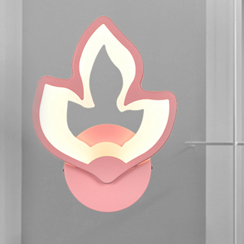 Frendorf | Kinderzimmer Treppen Wandlicht Acryl Metall Cartoons Wandlampe mit Bonbonfarbe