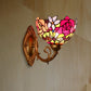 Frendorf | Lodge Flower Wand lamp met gebogen arm 1 licht mini wandverlichting voor woonkamer