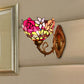 Frendorf | Lodge Flower Wand lamp met gebogen arm 1 licht mini wandverlichting voor woonkamer