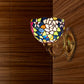 Frendorf | Lodge Flower Wand lamp met gebogen arm 1 licht mini wandverlichting voor woonkamer