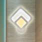 Frendorf | Moderne Weiße LED-Wandleuchte Schmale Panel-Acryl-Wandleuchte für Schlafzimmer Wohnzimmer