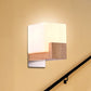 Frendorf | Witte Cube Wandlamp Japanse Stijl Eenvoudige Opale Glazen Wandlamp voor Trap Woonkamer