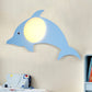 Frendorf | Hout Cartoon Patroon Wandlamp Hedendaagse LED Wandlamp voor Verpleegkamer Slaapkamer