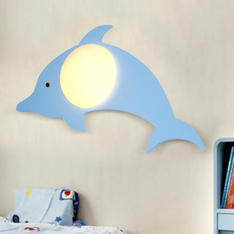 Frendorf | Hout Cartoon Patroon Wandlamp Hedendaagse LED Wandlamp voor Verpleegkamer Slaapkamer