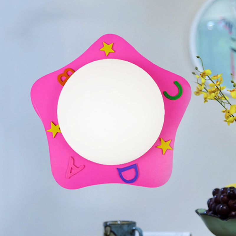 Frendorf | Hout Cartoon Patroon Wandlamp Hedendaagse LED Wandlamp voor Verpleegkamer Slaapkamer