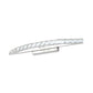 Frendorf | Kragende Vanity Verlichting Moderne Stijl Helder/Champagne Crystal 17"/21" W LED Wandlamp, Warm/Wit Licht