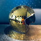 Frendorf | Disco-Kugel-Helm mit einziehbarem Visier