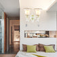 Frendorf | Opal Glass Flower Wandlamp Licht Traditioneel 1/2 Lichten Woonkamer Wandlamp Fitting in Wit